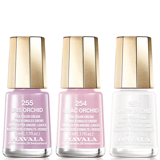 Mavala Delicate Nail Varnish Trio