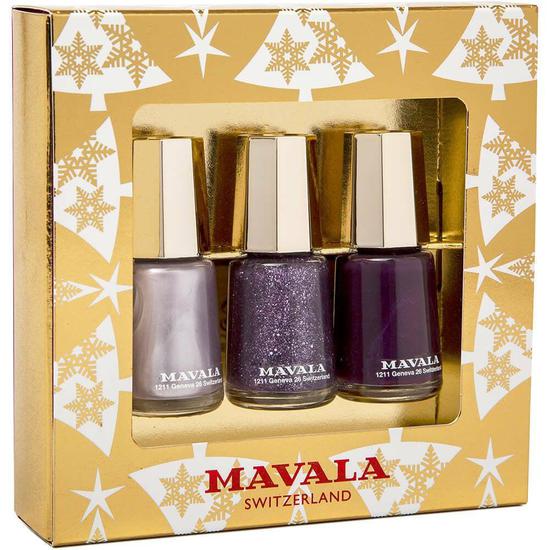 Mavala Gold Trio Purples Gift Set