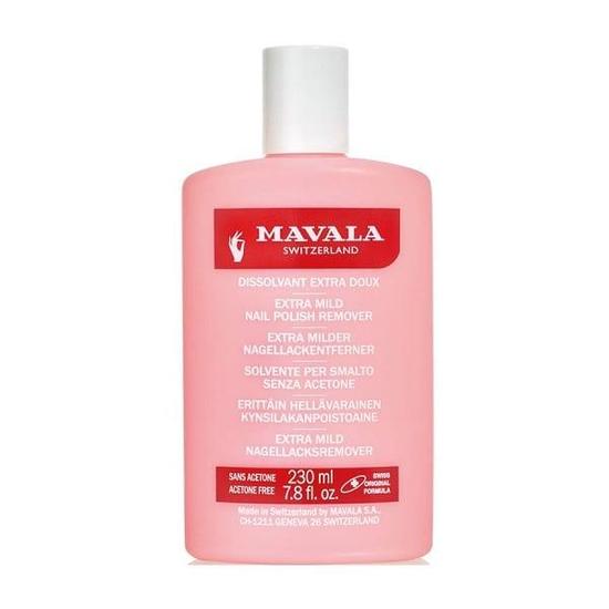 Mavala Mild Nail Polish Remover Non Acetone Pink 230ml