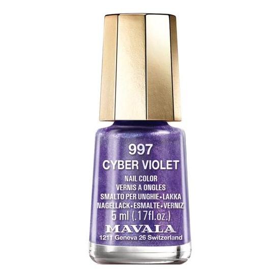 Mavala Mini Nail Polish 997 Cyber Violet 5ml 5ml - Violet