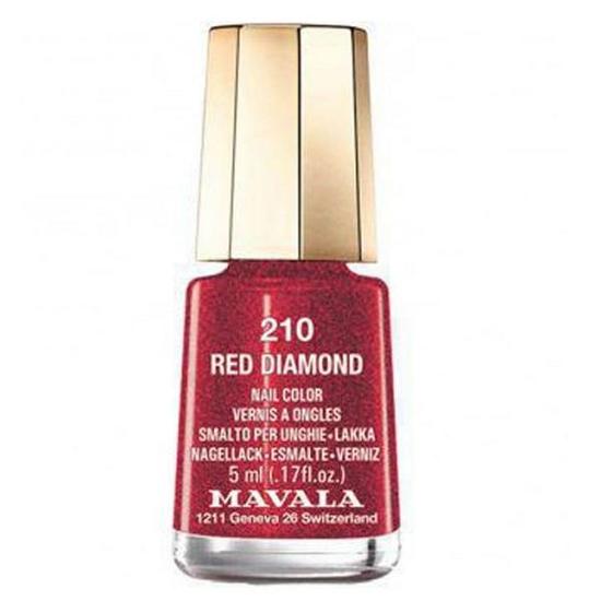 Mavala Mini Polish 210 Red Diamond 5ml 5ml - Red
