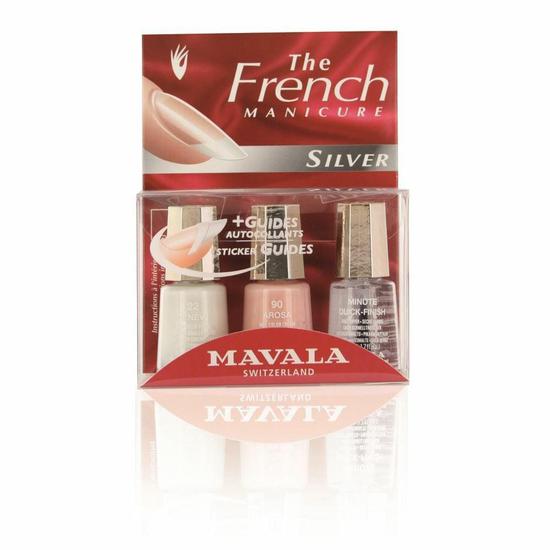 Mavala Natural French Manicure Silver Set