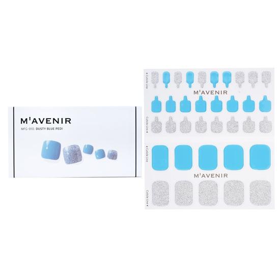 Mavenir Nail Sticker Dusty Blue Pedi