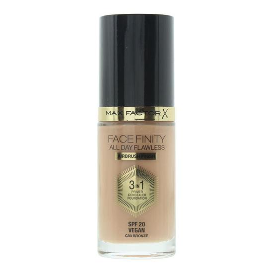 Max Factor Face Finity All Day Flawless 3 In 1 Foundation C80 Bronze 30ml