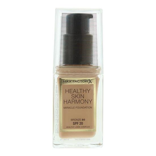 Max Factor Healthy Skin Harmony Miracle Foundation 80 Bronze 30ml