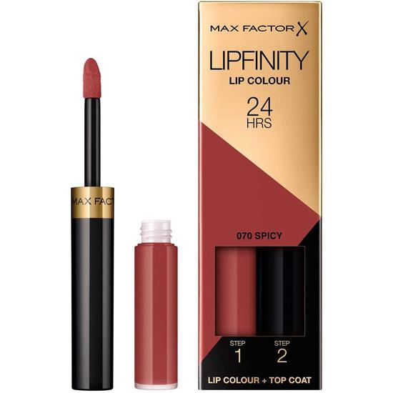 Max Factor Lipfinity Long-Lasting Two Step Lipstick 070 Spicy pink