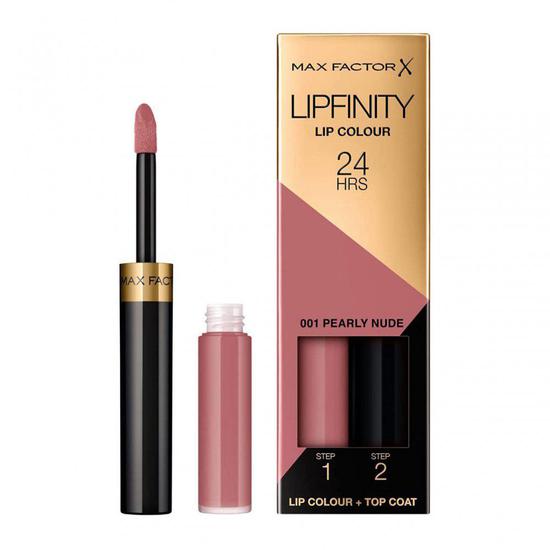 Max Factor Lipfinity Long-Lasting Two Step Lipstick 1 Pearly Nude