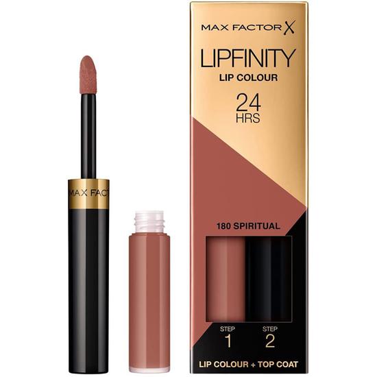 Max Factor Lipfinity Long-Lasting Two Step Lipstick 180 Spiritual brown