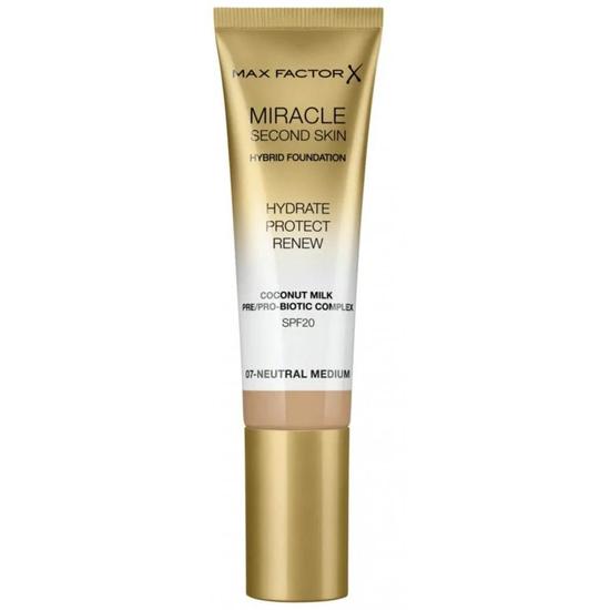 Max Factor Miracle Touch Second Skin Foundation SPF 20