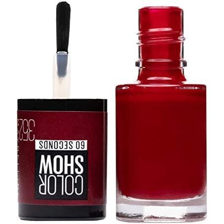 Maybelline Colour Show 60 Seconds Nail Polish Downtown Red