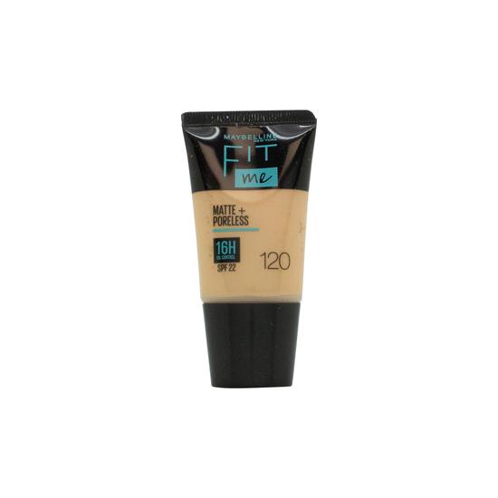 Maybelline Fit Me Matte & Poreless Foundation SPF 22 120 Classic Ivory