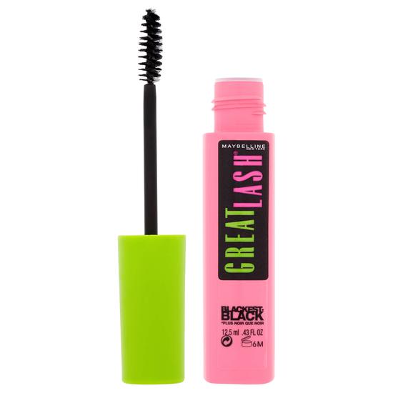 Maybelline Great Lash Mascara Blackest Black