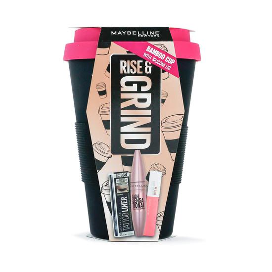 Maybelline Makeup For Her Rise & Grind Christmas Gift Set For Her