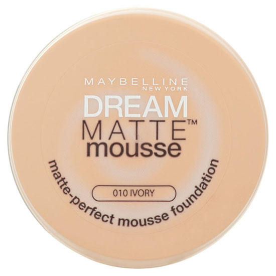 Maybelline Dream Matte Mousse Foundation Ivory 010