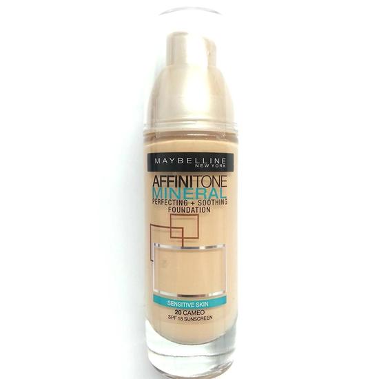 Maybelline Affinitone Mineral Foundation SPF 18 020 Cameo