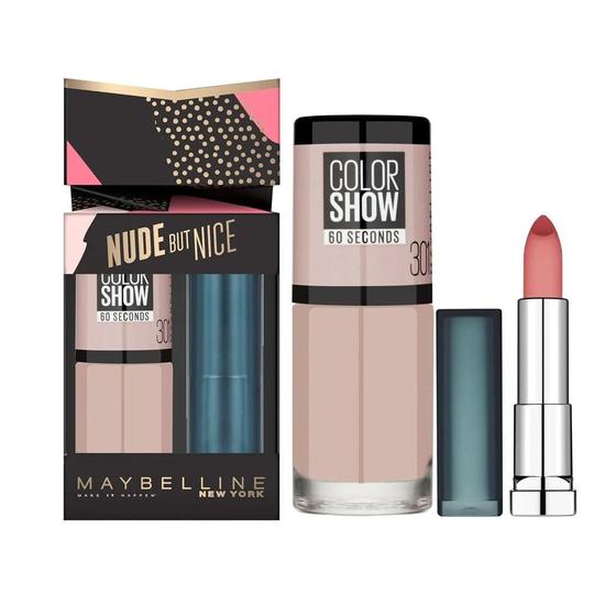 Maybelline Nude But Nice Makeup Gift Set