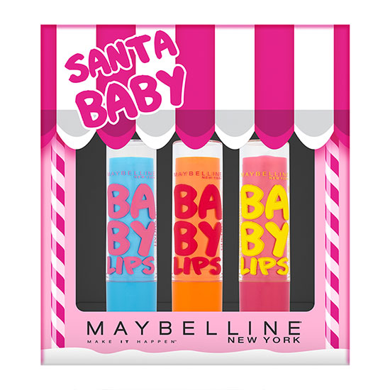 Maybelline Santa Baby Christmas Baby Lips Gift Set