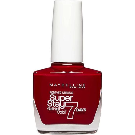 MAYBELLINE  Superstay 7 Days Gel Nail Polish 06 Deep Red