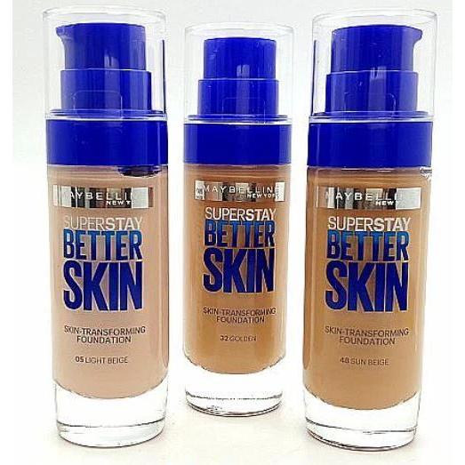 Maybelline Superstay Better Skin Transforming Foundation 010 Ivory