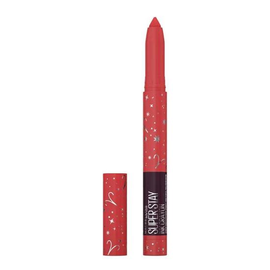 Maybelline Superstay Ink Lip Crayon Lipstick Zodiac Edition 45 Hustle In Heels Aries