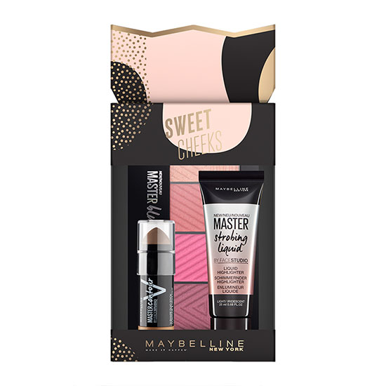 Maybelline Sweet Cheeks Christmas Make Up Gift Set