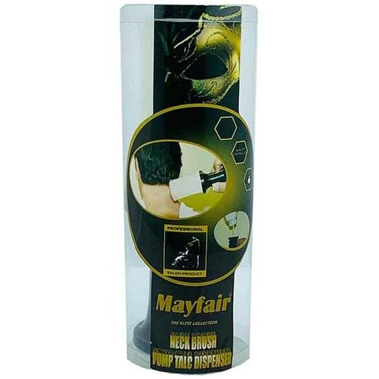 Mayfair Neck Brush Pump Talc Dispenser MECNB01