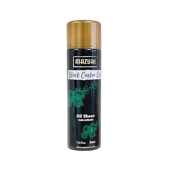 Mazuri Black Castor Oil Sheen Spray 500ml