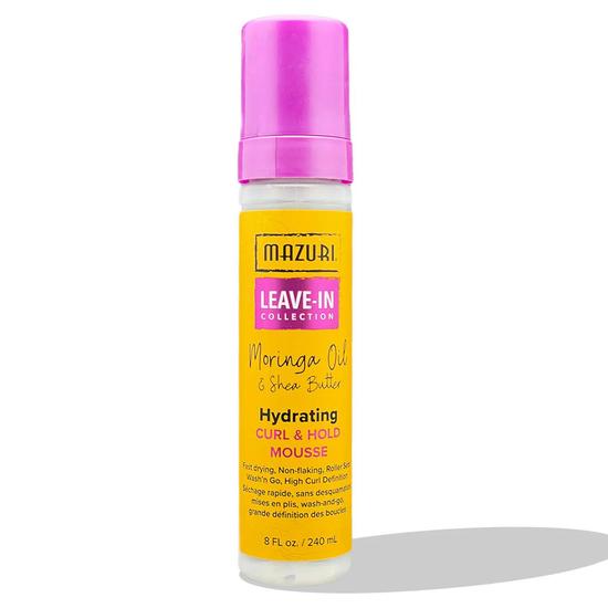 Mazuri Leave-In Collection Hydrating Curl & Hold Mousse 240ml