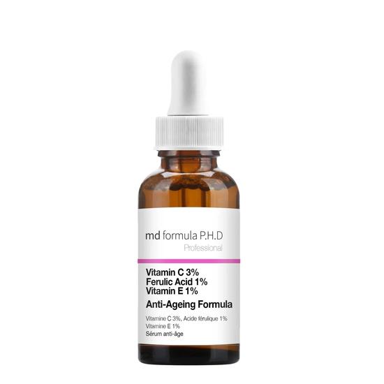 MD Formula Anti-Ageing Serum Vitamin C 3%, Ferulic Acid 1%, Vitamin E 1% 30ml