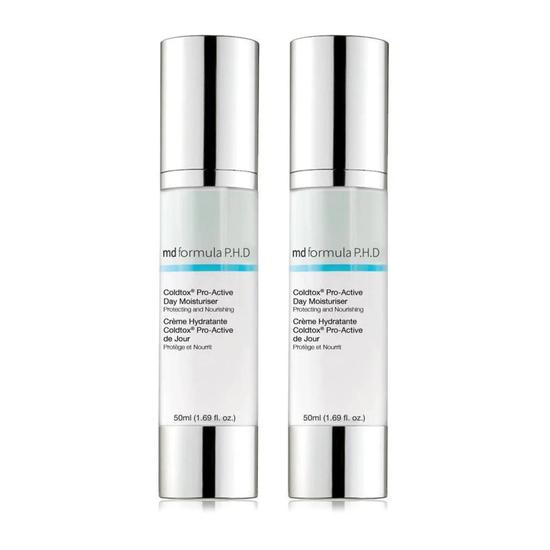 MD Formula Coldtox Pro-Active Day Moisturiser Twin Value Savings Pack