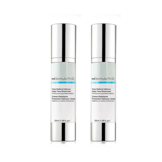 MD Formula Free Radical Defence Daily Moisturiser Twin Value Savings Pack