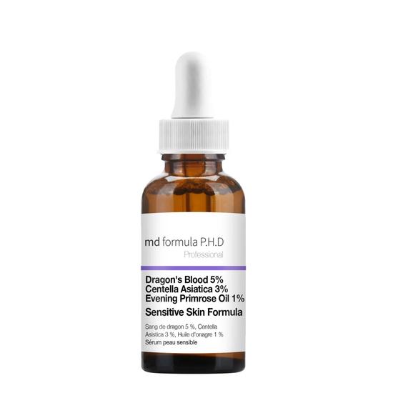 MD Formula Sensitive Skin Serum Dragon's Blood 5%, Centella Asistica 3%, Evening Primrose Oil 1% 30ml