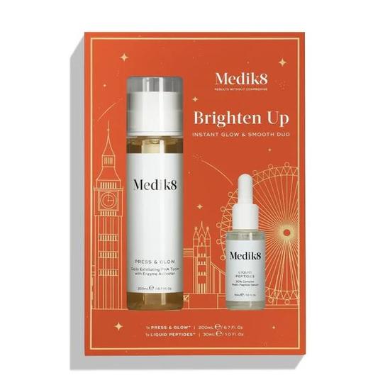 Medik8 All Day Glow Collection Press & Glow (50ml) + C-Tetra Luxe (30ml) + Advanced Day Ultimate Protect (50ml)