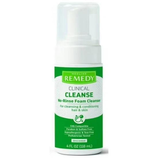 Medline Remedy Clinical Cleanse No-Rinse Foam Cleanser