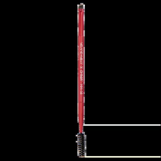 Melanie Mills Hollywood Dual Ended Angled Eyebrow Brush With Spoolie
