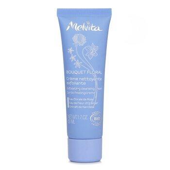Melvita Bouquet Floral Exfoliating Cleansing Cream 50ml