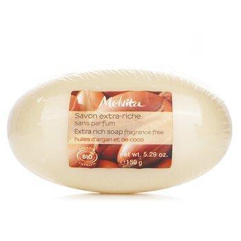 Melvita Extra Rich Soap With Argan Oil Fragrance Free 150ml