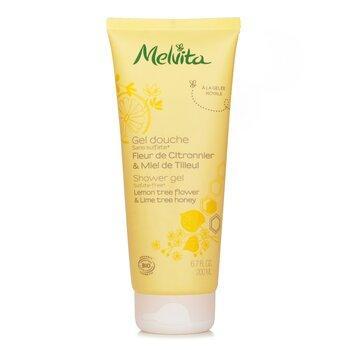 Melvita Lemon Tree Flower & Lime Tree Honey Shower Gel 200ml