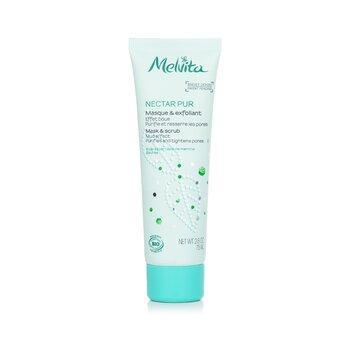 Melvita Nectar Pur Mask & Scrub Mud Effect 75ml