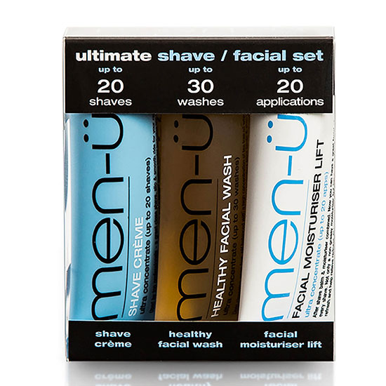 men-ü Ultimate Shave Facial Set 3 Products