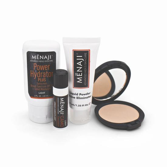 Menaji Advanced Men's Skin Care Camo Makeup Set Imperfect Box