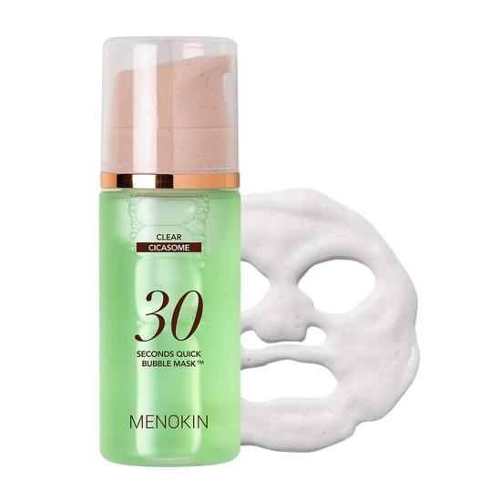 Menokin 30 Seconds Quick Bubble Mask CLEAR