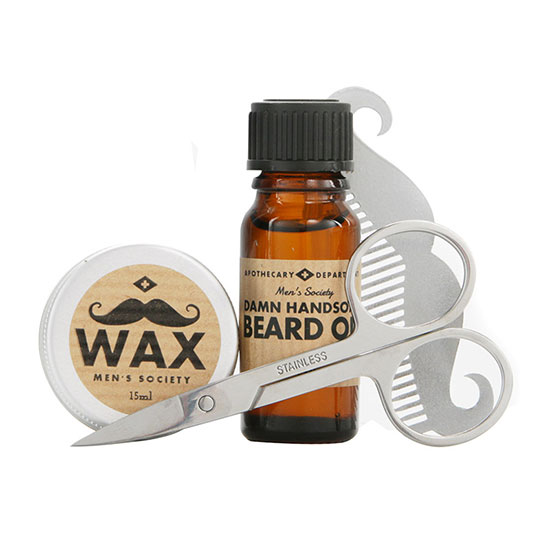 Men's Society Beard Grooming Kit