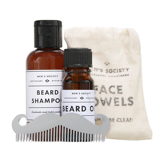 Men's Society Beard Washing Kit