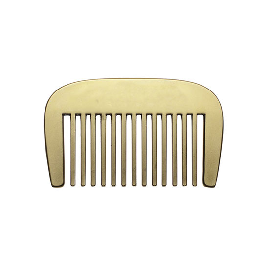 Men's Society Brass Beard Comb