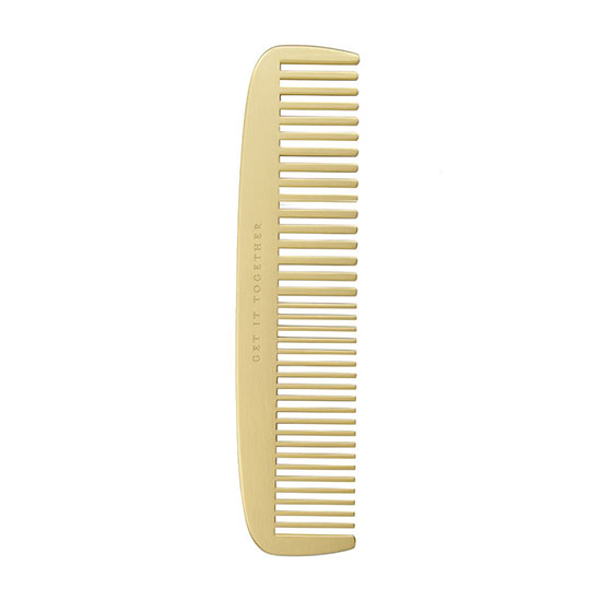 Men's Society Brass Plated Comb