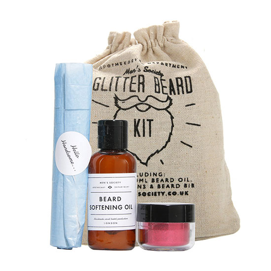 Men's Society Glitter Beard Kit