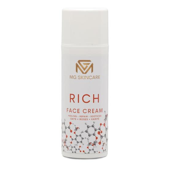 MG Skincare Rich Face Cream With B3 Niacinamide Avena Oil & Healing Oils 150ml