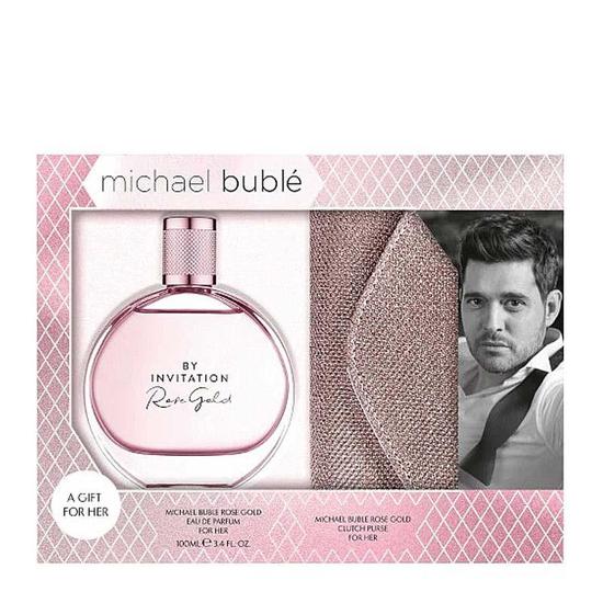 Michael Buble By Invitation Rose Gold Duo Gift Set
