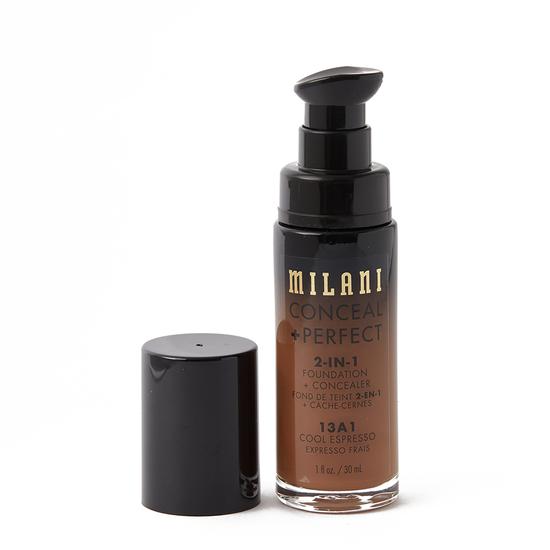 Milani Conceal & Perfect 2 In 1 Foundation & Concealer Cool Expresso